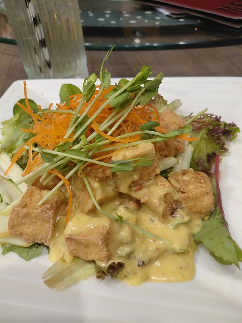 Satay tofu at Waterside Thai in Mandurah