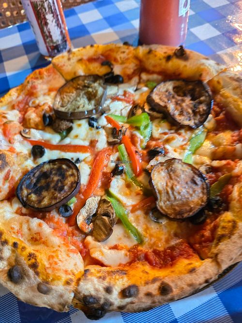 Vegetarian Pizza at Aurelia Cafe - Pizza Melaka in Malacca