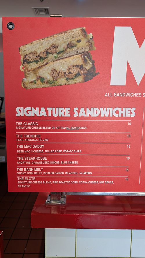 The only items on this menu that can't be vegan are the steakhouse and Mac Daddy, otherwise all vegan friendly! Cole slaw & tomato soup are vegan too at Disco Rabbit in La Quinta