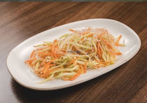 Hot and sour noodle salad at Zheng He Centar in Podgorica