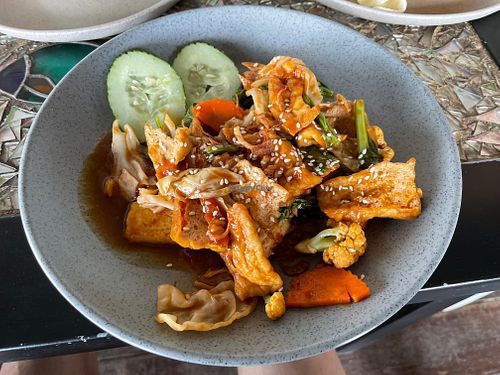 Tofu at Warung Ting Ting in Ubud