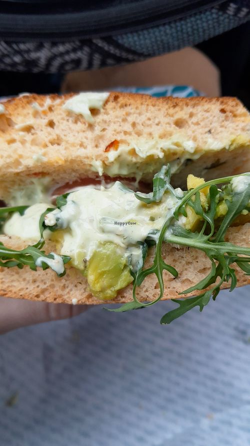 Foccacia avocado at Shell in Rijsenhout