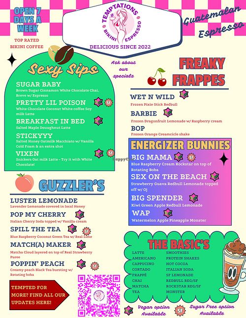  at Temptations Bikini Espresso in Portland