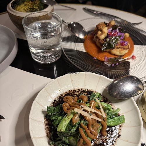 Vegan tasting menu   at Abacá in San Francisco