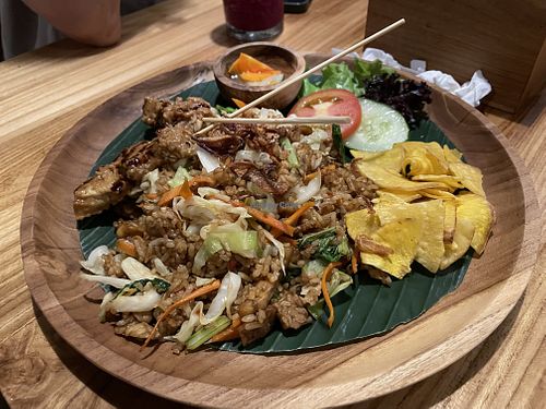 Mi goreng  at Putra Bisma Warung (Balinese and Indonesian Food) in Ubud