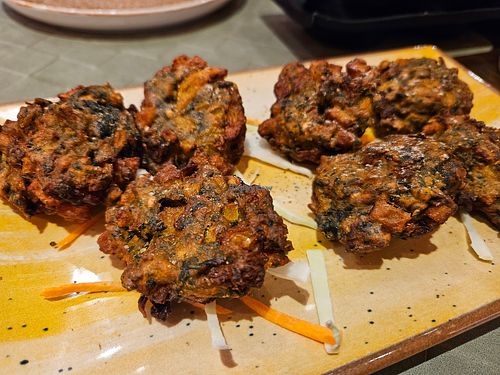 Veggie Pakora (#3) at Pavitra Indisches Restaurant Vegetarisch Vegan in Dusseldorf