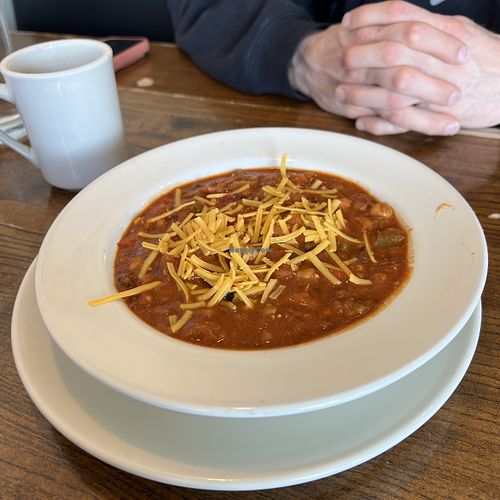 Vegan Chilli  at Sammy J's Diner in St Catharines