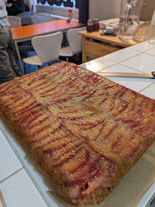 Plum Cake at Veg Out Community Cafe in Southampton