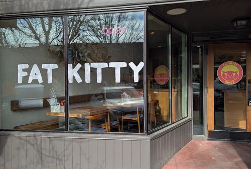 exterior at Fat Kitty Ramen in Portland