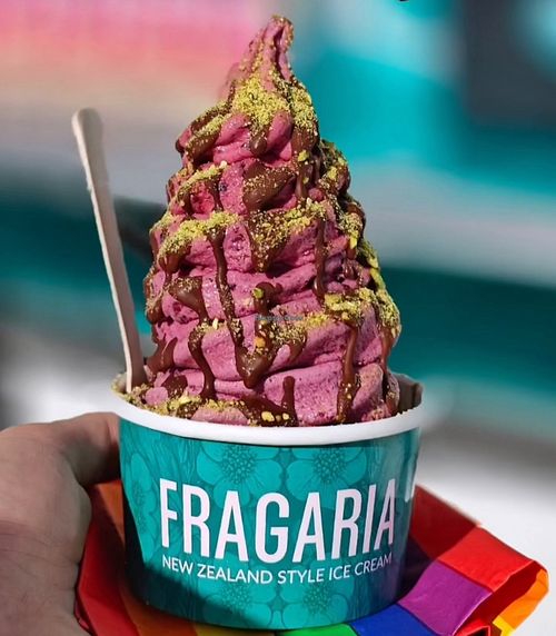 Berry Pistachio Crunch  at Fragaria in Maitland