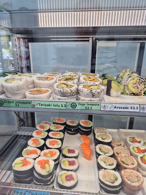 Vegan options at Kimchi & Wasabi Richmond in Richmond