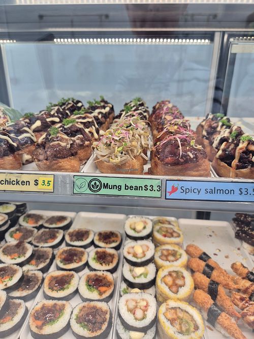 Vegan options at Kimchi & Wasabi Richmond in Richmond