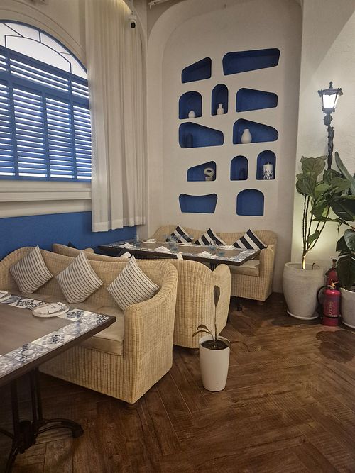 Interiors at Siciliana  in Mumbai