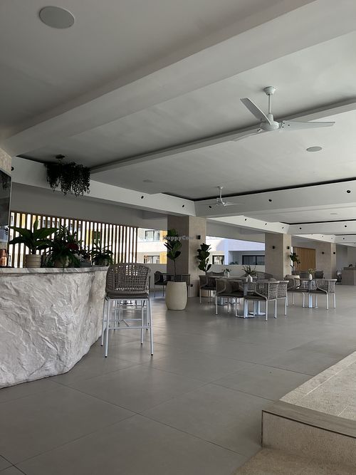 sitting options  at GreenFit Healthy Café in Punta Cana