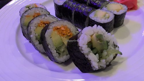 Vegetable roll at Jin Sushi Hibachi Thai in St Augustine