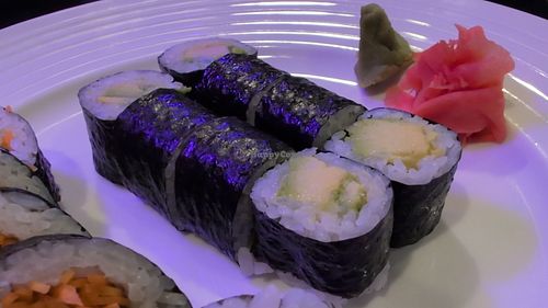 Avocado roll at Jin Sushi Hibachi Thai in St Augustine