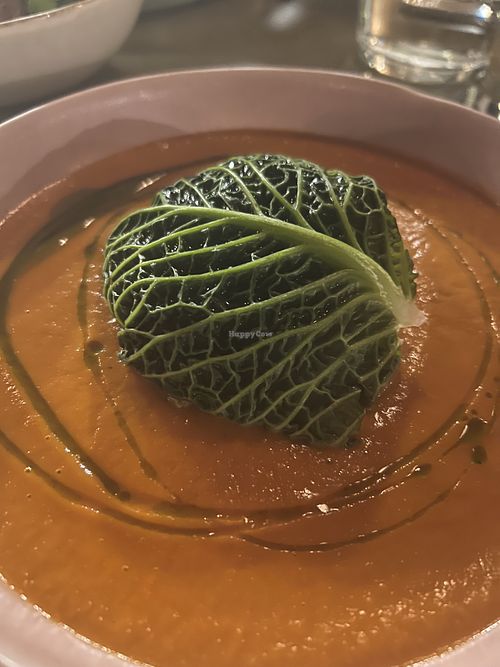 Cabbage and frikkeh   at Cook House in Newcastle Upon Tyne
