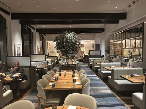 Dining area  at Finch & Fork in Santa Barbara