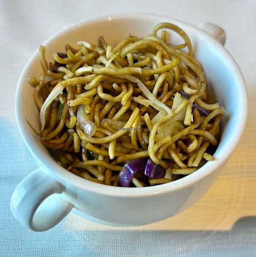 Wok-fried noodles at The Market in Dubai