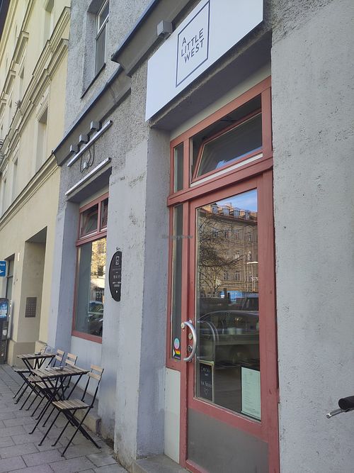 Storefront at A Little West in Munich