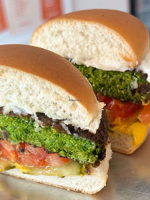The Martian Burger at Atomic Burger in Toronto
