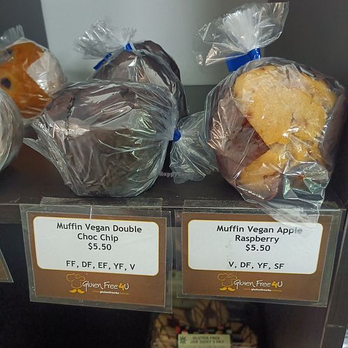 vegan muffins at Gluten Free 4 U Boronia in Boronia