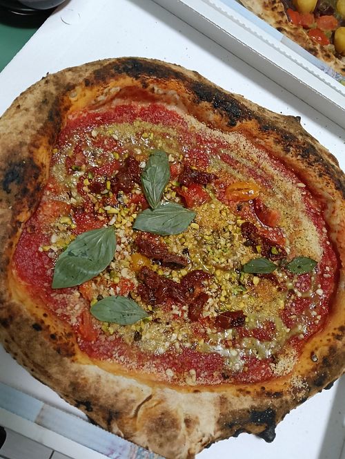 Betty veg at Nenne Pizza Restaurant in Piemonte