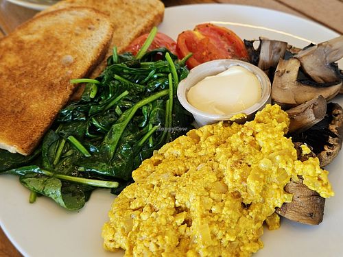 Scrambled Tofu at Merewether Surfhouse in Newcastle