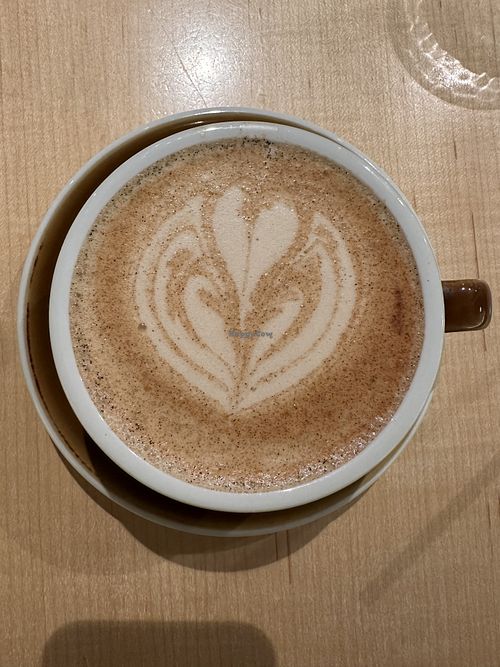 Chai oat milk latte with a bit of vanillaa  at REGULAR NYC in New York City
