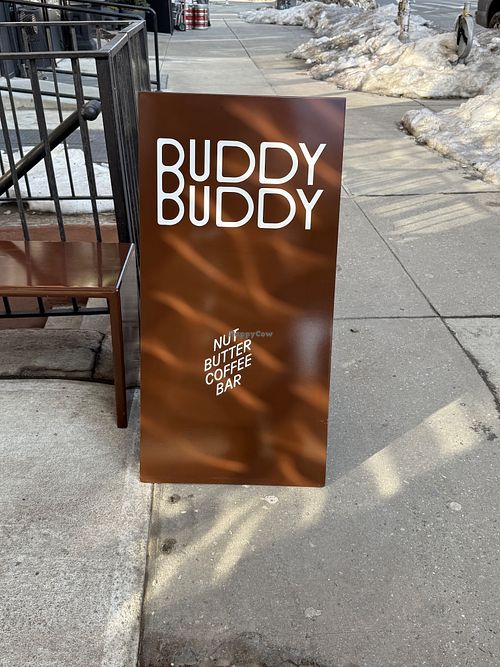  at BUDDY BUDDY · Nut Butter Coffee Bar in New York City