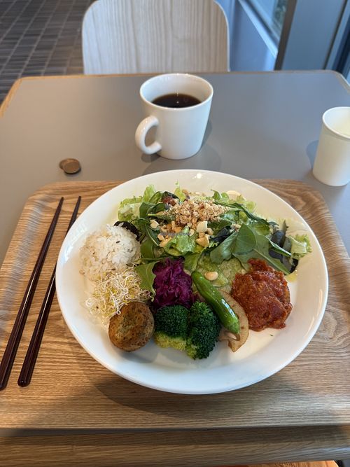   at Equal Cafe in Tokyo