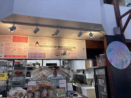   at Chau Cafe in Vancouver
