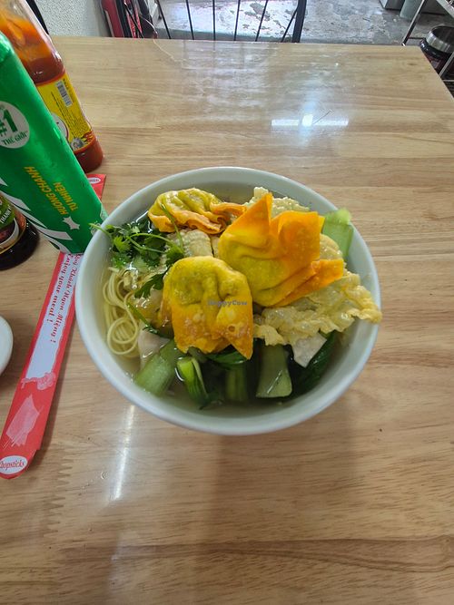 Mì Hoành Thánh at Chay Mầm Xanh in Ho Chi Minh City