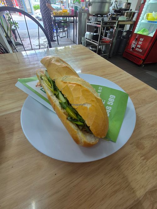 Bánh mì at Chay Mầm Xanh in Ho Chi Minh City