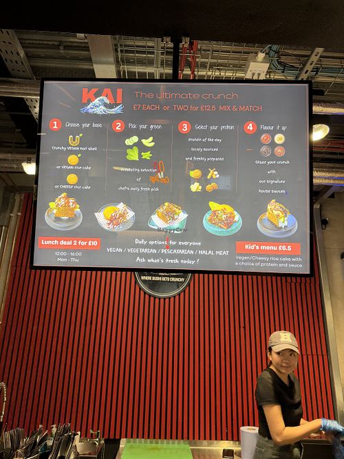 Menu   at Cambridge Street Collective in Sheffield