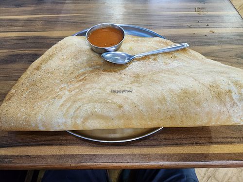 Plain dosa at Ayodhya Udupi Pure Veg Restaurant in Colva