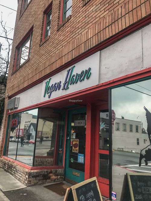 Storefront at Vegan Haven in Seattle
