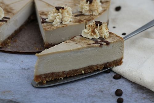 GF & Vegan Espresso Cheesecake at Simply Naked Co. in St Petersburg
