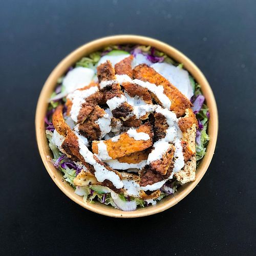 Vegan Tofu Salad at Wolf Down in Ottawa