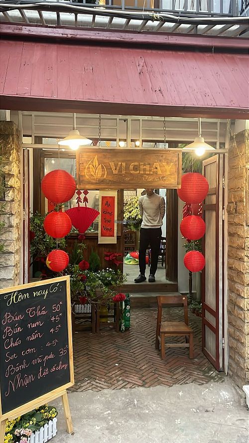 Tet view at Nha Hang Vi Chay  in Hanoi