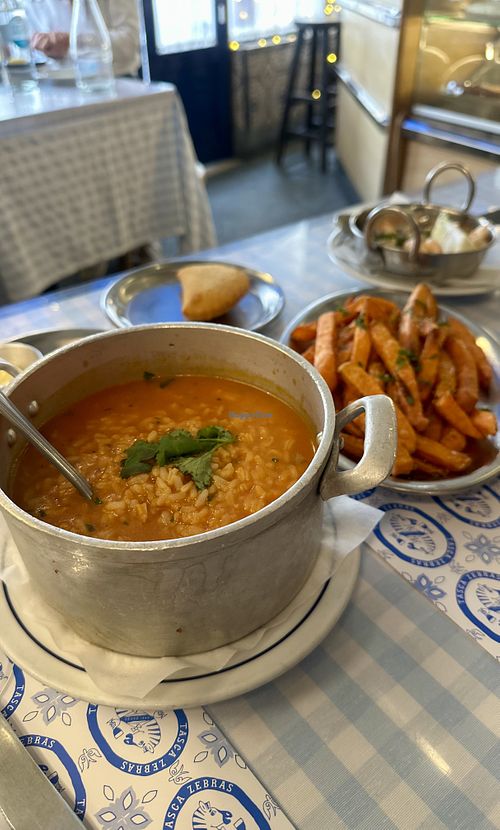 Tomato rice    at Tasca Zebras  in Lisbon