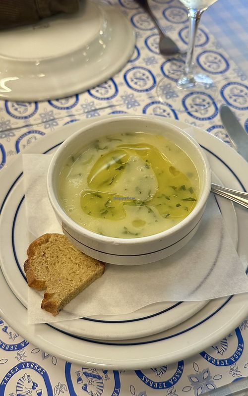 Caldo verde   at Tasca Zebras  in Lisbon