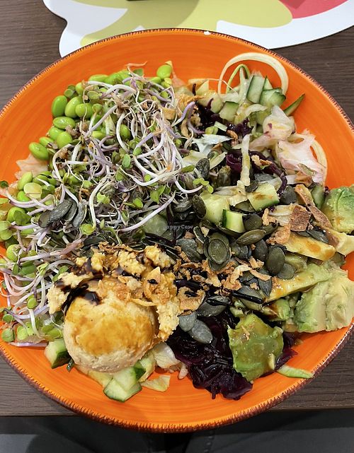 Vegan Tiki Bowl  at Just Bowls in Oberstdorf