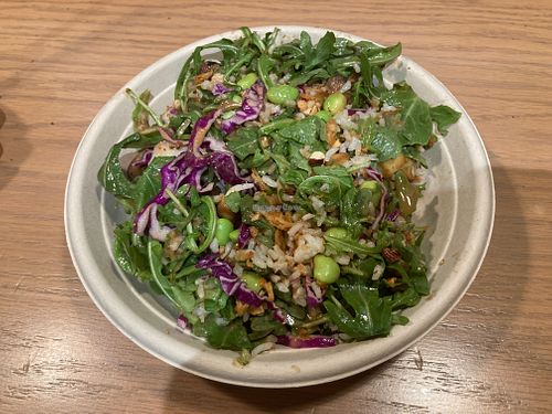 Edamame Crunch (vegan) at Just Salad in New York City