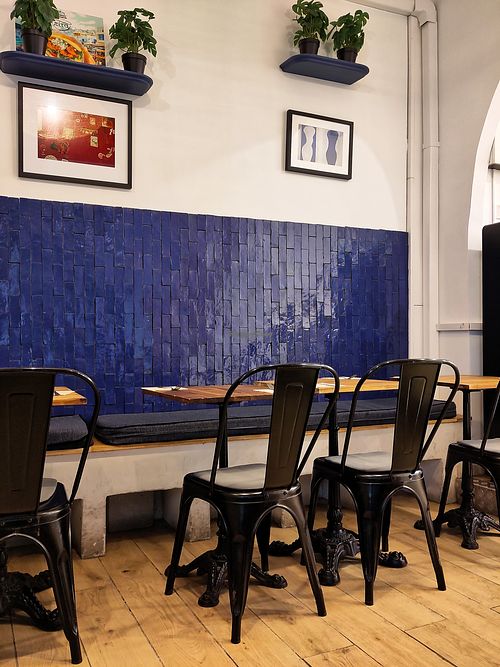 Eat-in space at PITA - Grands Boulevards in Paris