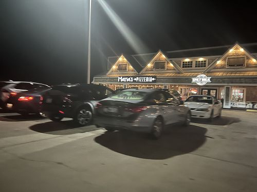 From the parking lott  at Maria's Pizzeria in Ocean Isle Beach