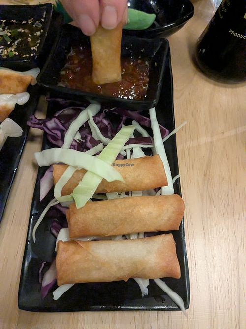 Spring rolls at Izakaya Clifton Japanese Bar in Bristol