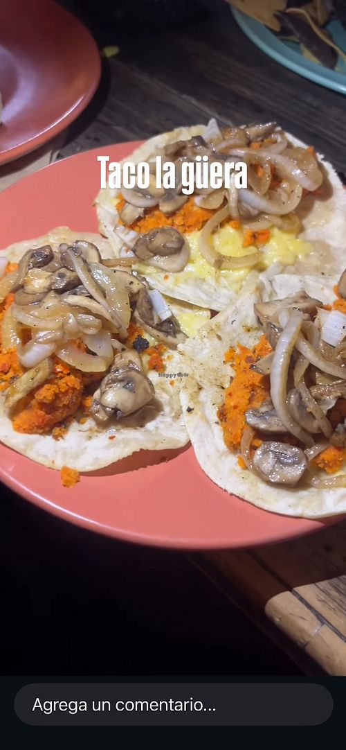 Taco güera   at 100% Vegana Taqueri in Jalisco