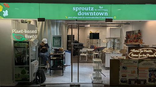 From official social media at Sproutz Downtown in Singapore