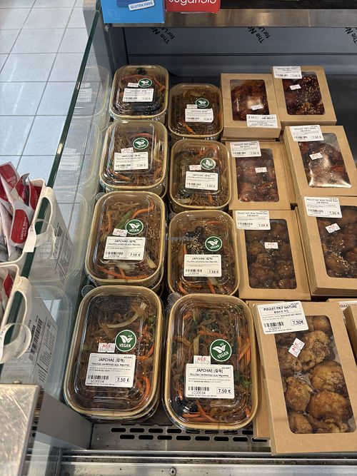 Vegan japchae    at Ace Mart  in Paris